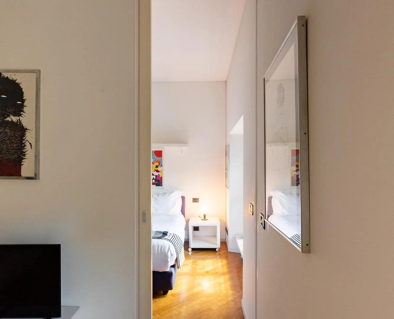Brera District Coosy Apartament New ميلان شقة
